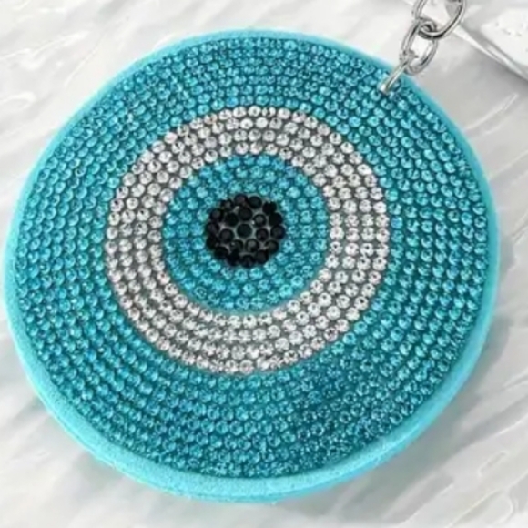 Evil Eye Shiny Bling key charm - Picture 3 of 3